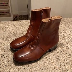Size 9 1/2 W Steel Toe Bostonian Iron Age Safety Boots